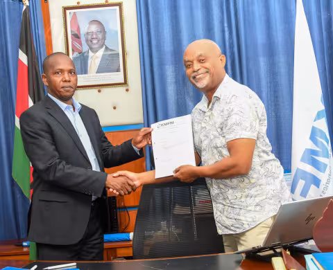 KMFRI Transitions to new Leadership: Dr. Mwaluma hands over to Dr. Orina