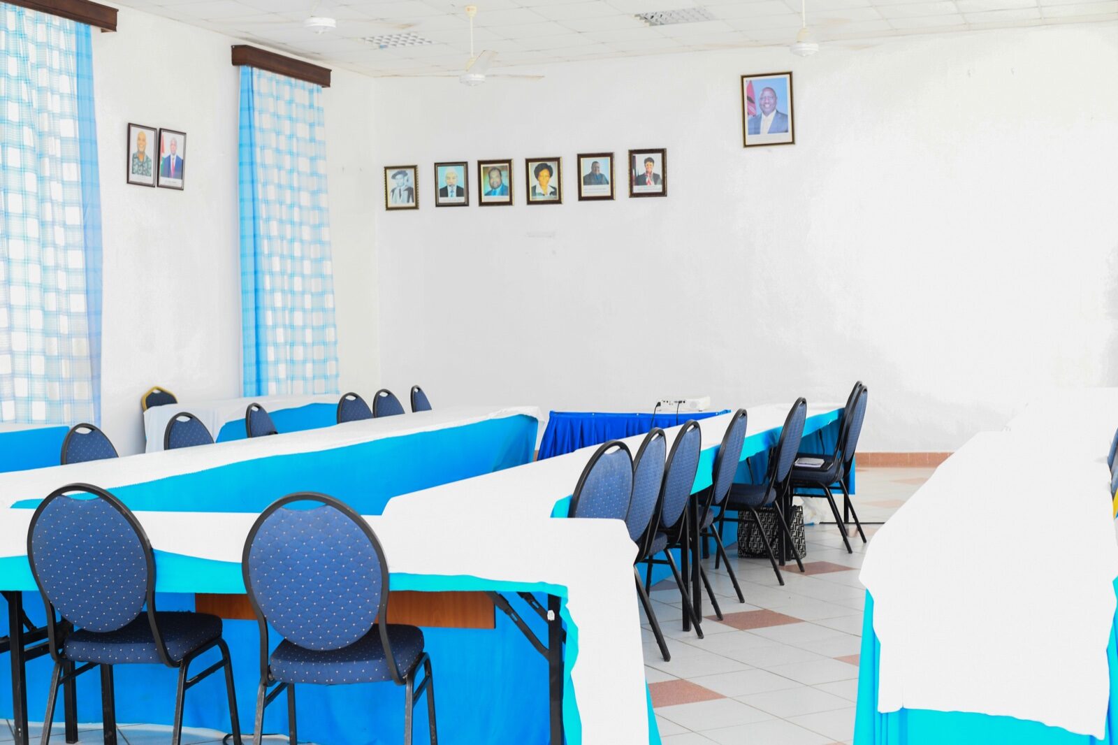 Dolphins Conference Hall interior at KMFRI
