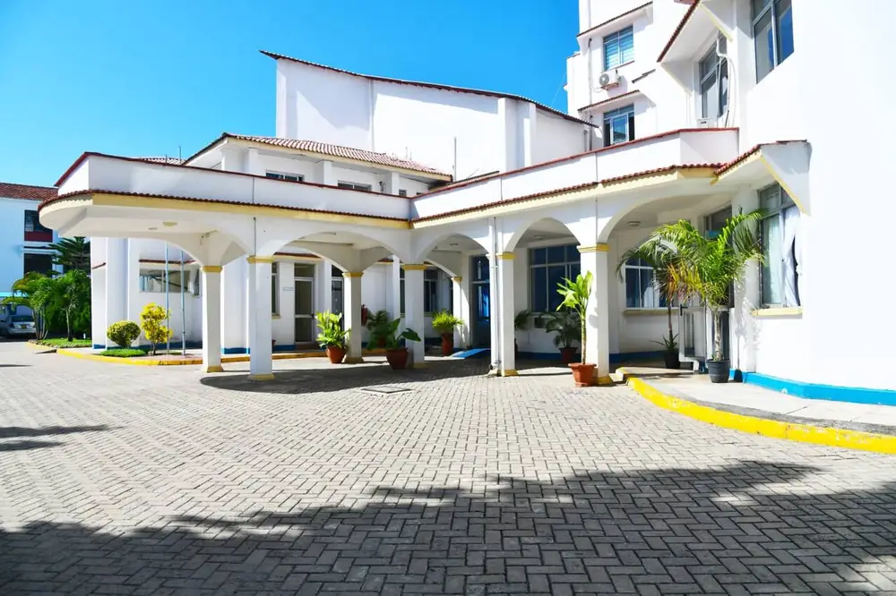 KMFRI Mombasa offices courtyard